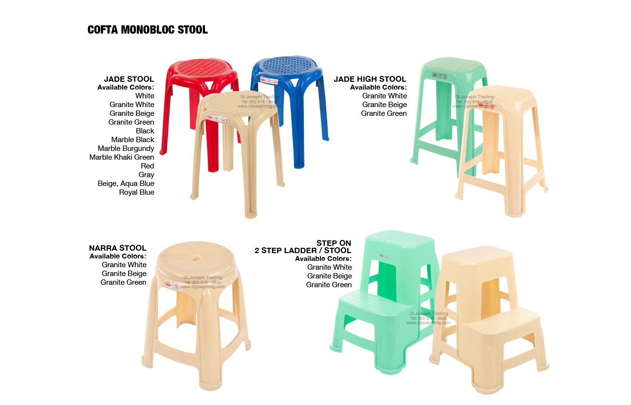 Cofta Monobloc Stools